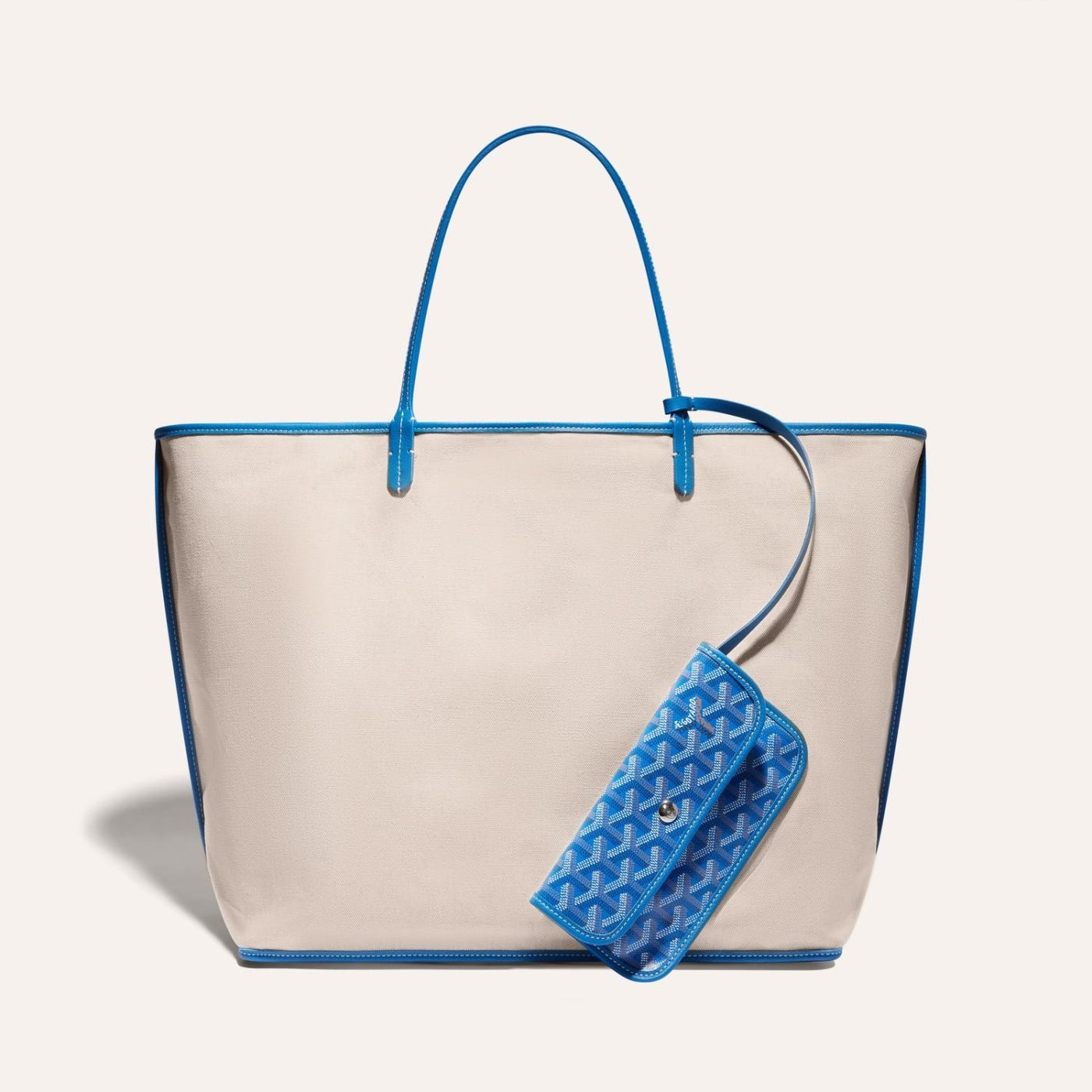 Goyard Saint Louis GM Tote Bag Sky Blue - Image 3